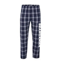 Brawerman Printed Logo "Plaid" Pijama Pants