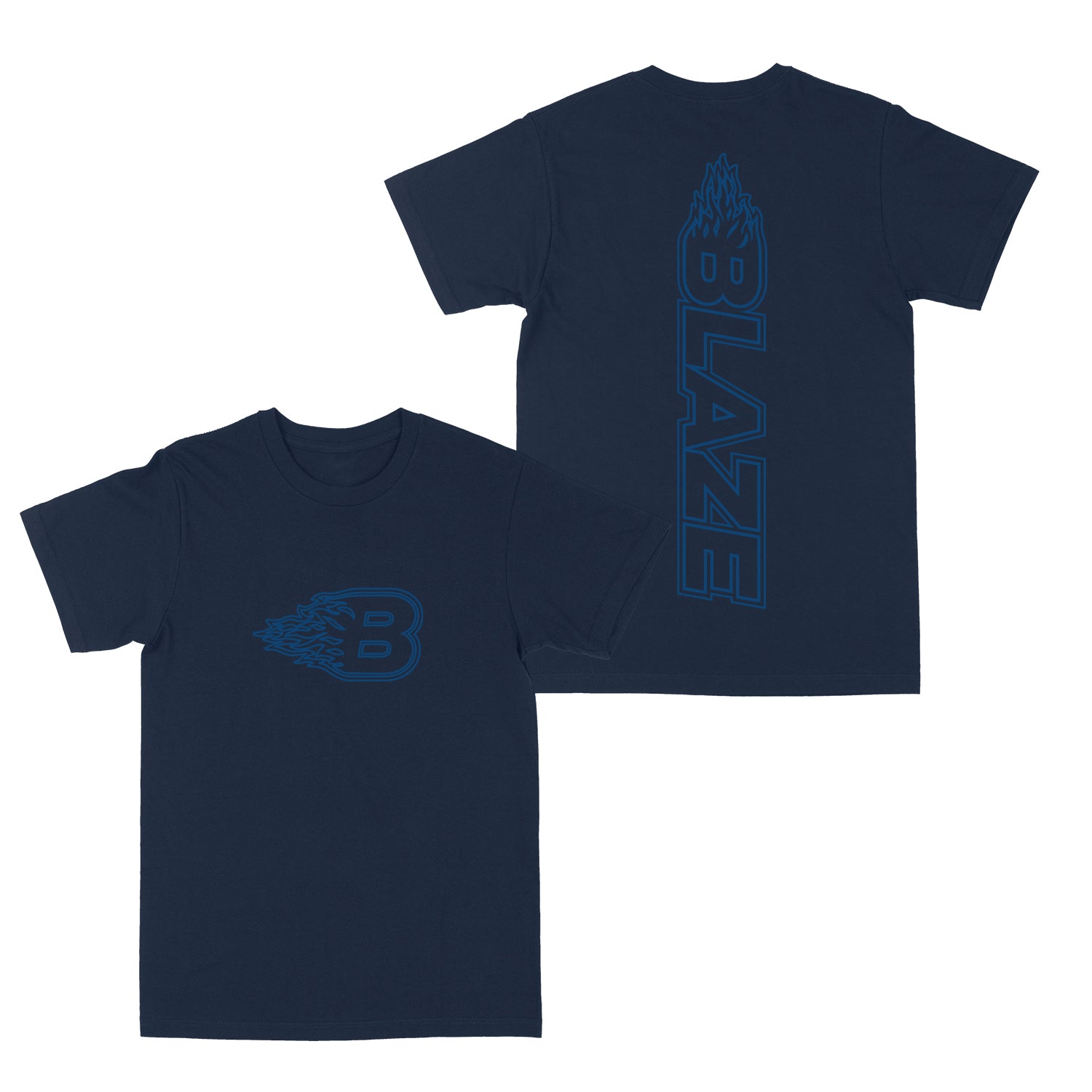 Blaze Outline "Navy" Tee