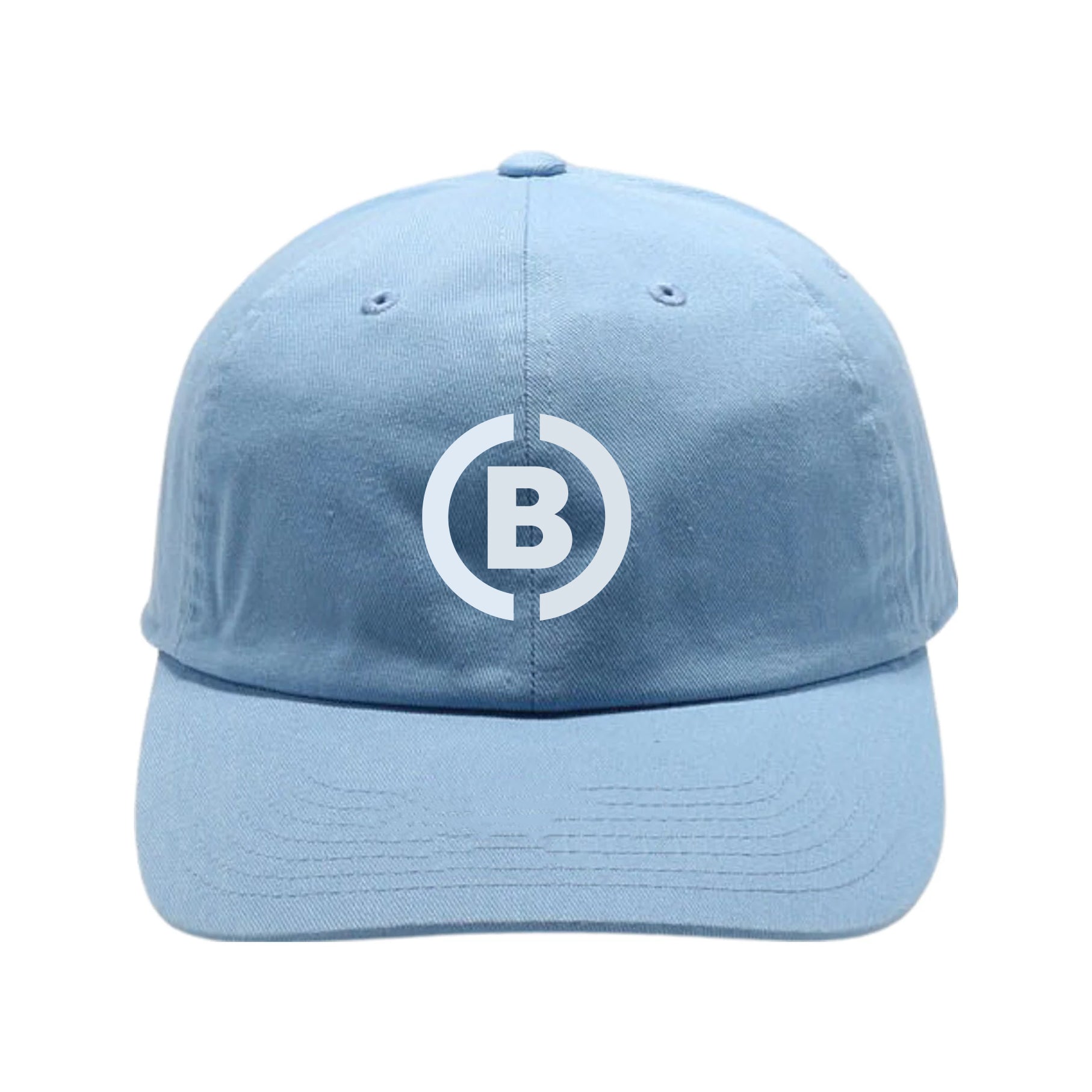 Brawerman Logo "Light Blue" Washed Cotton Hat