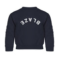 BLAZE Collegiate "Navy" Crewneck