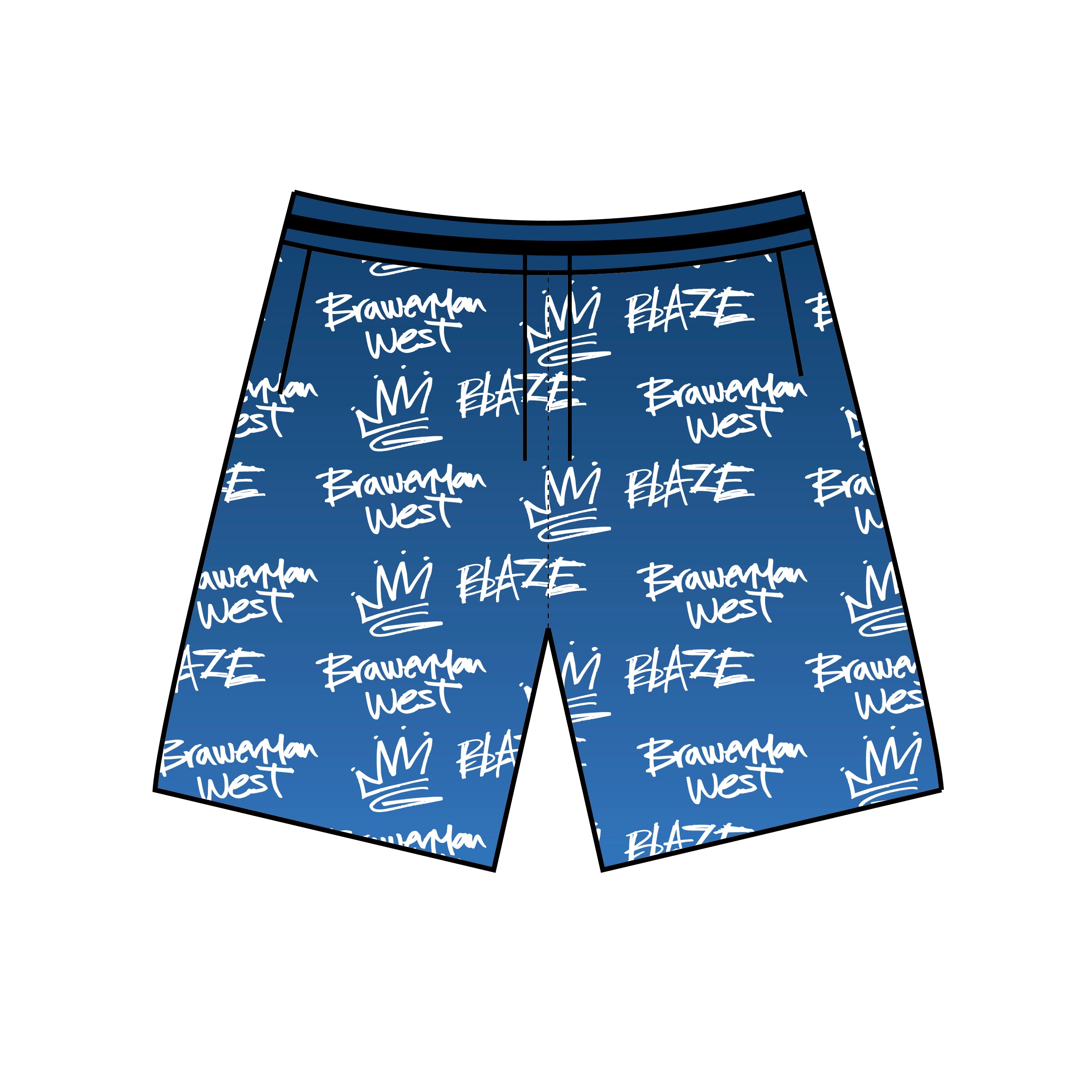 Blaze "Pattern" Mesh Shorts